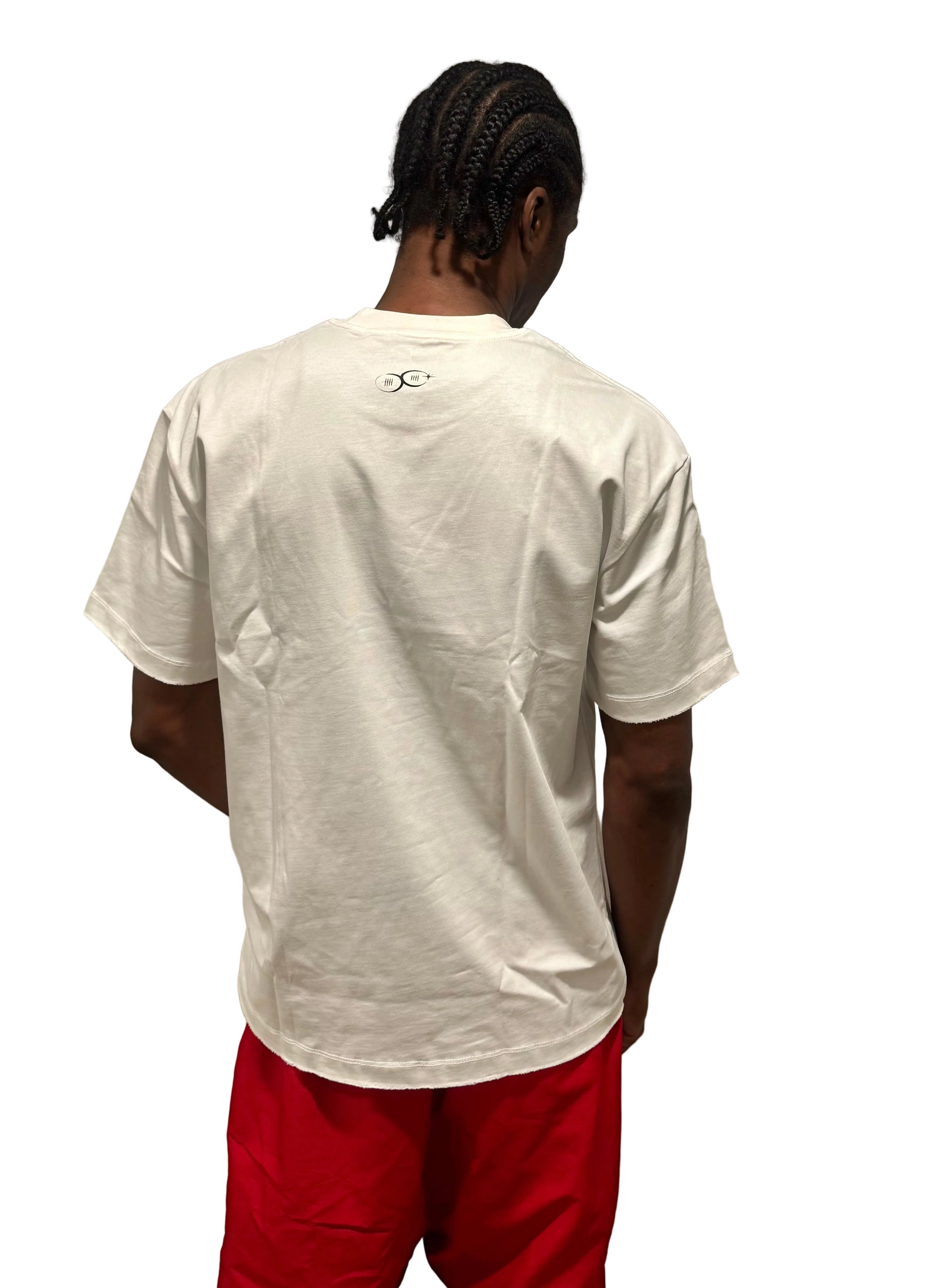 Red White 9lives Tee